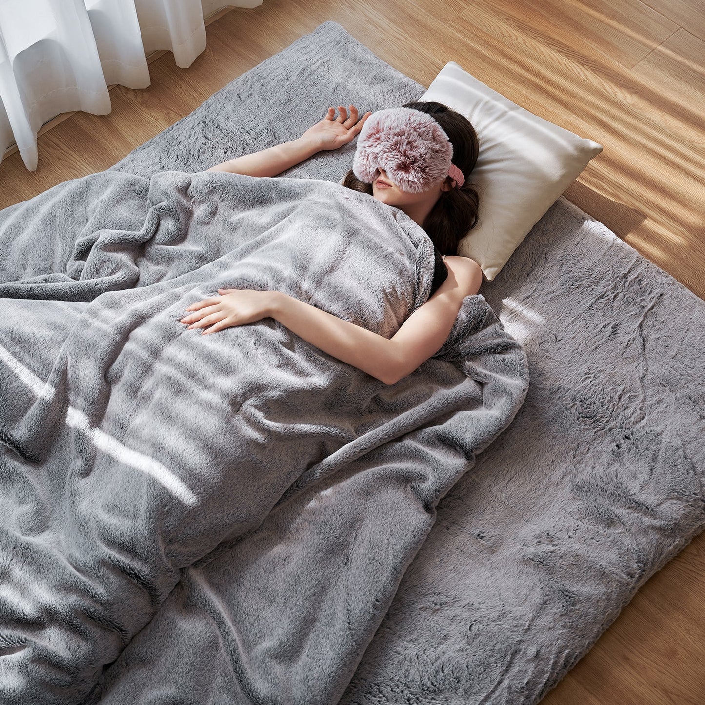 Heated Weighted Blanket-10 Heating Levels-9 Hours Auto