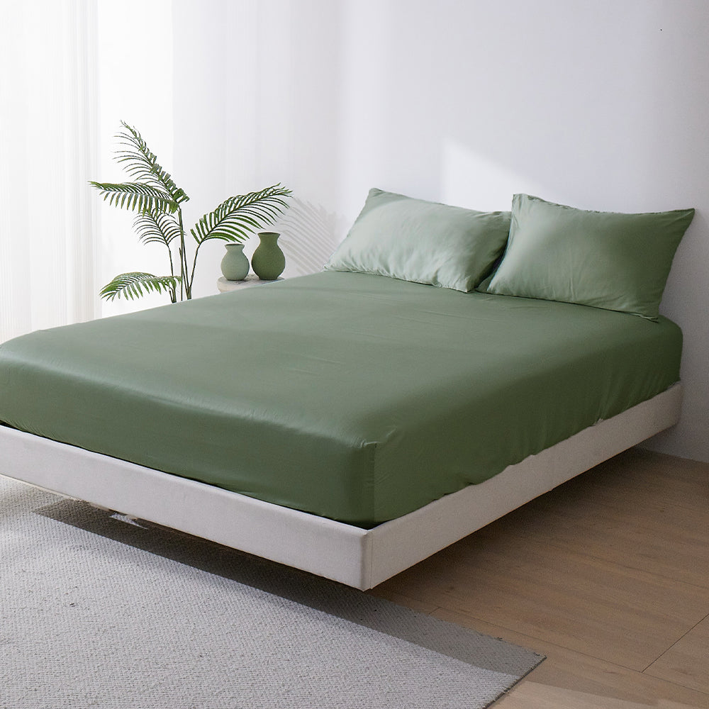 Bamboo Cooling Fitted Sheet-ONE SIZE FOR ALL
