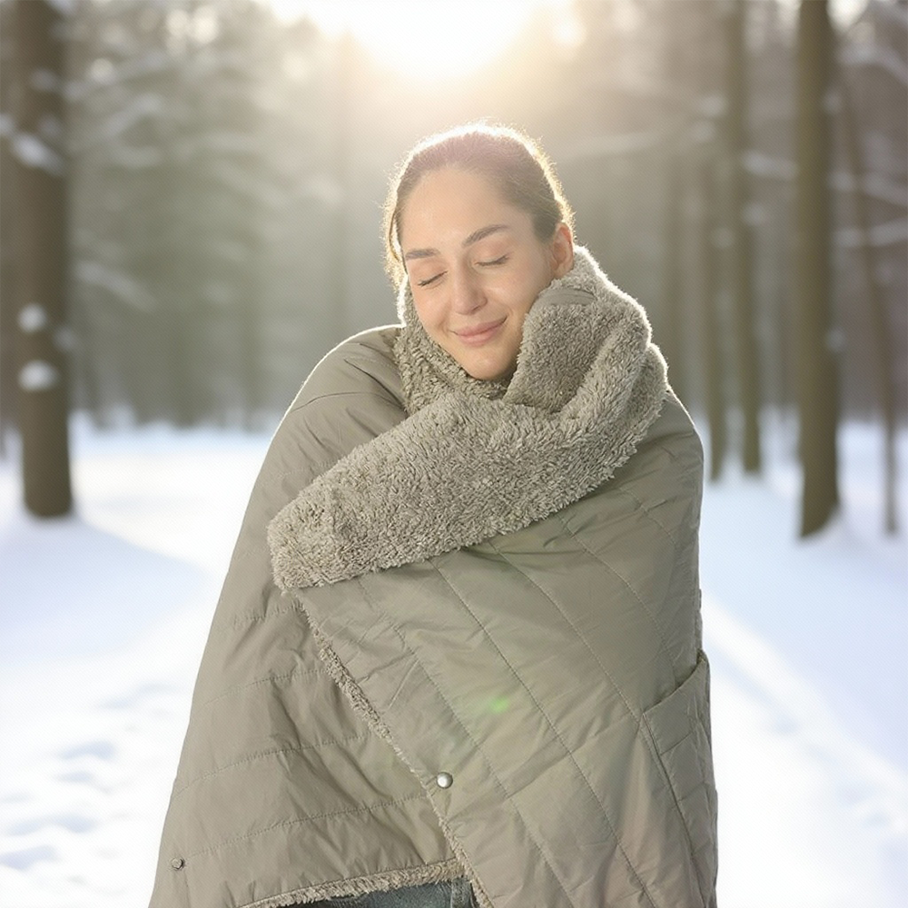 Wearable Battery Operated Heated Blanket- Z-Style 7.4V