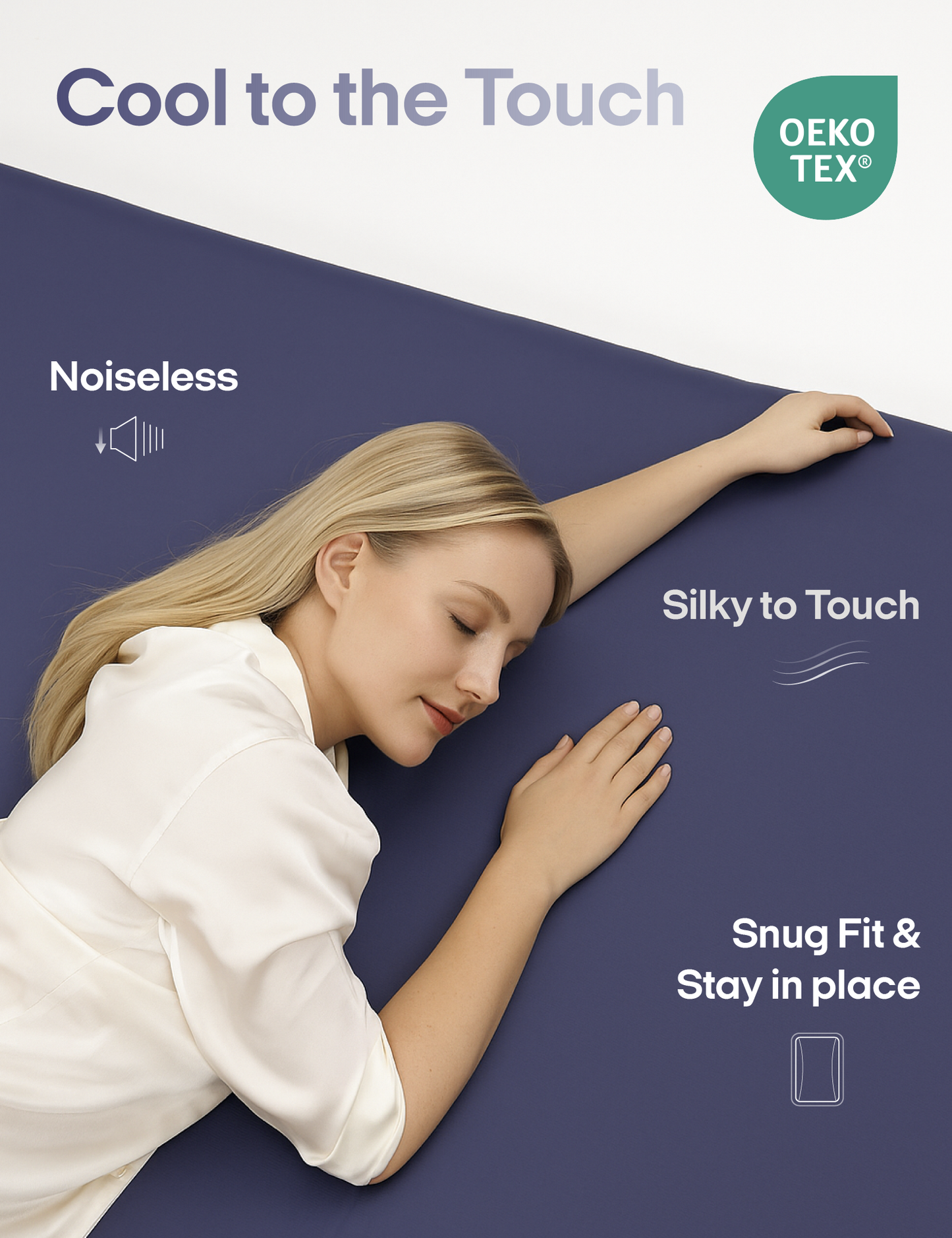 Cooling Futon Mattress Fitted Sheet