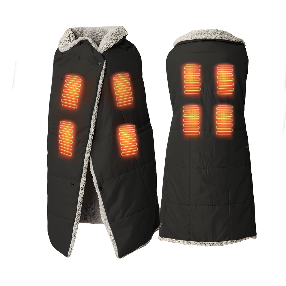 Wearable Battery Operated Heated Blanket Z-Style 9V
