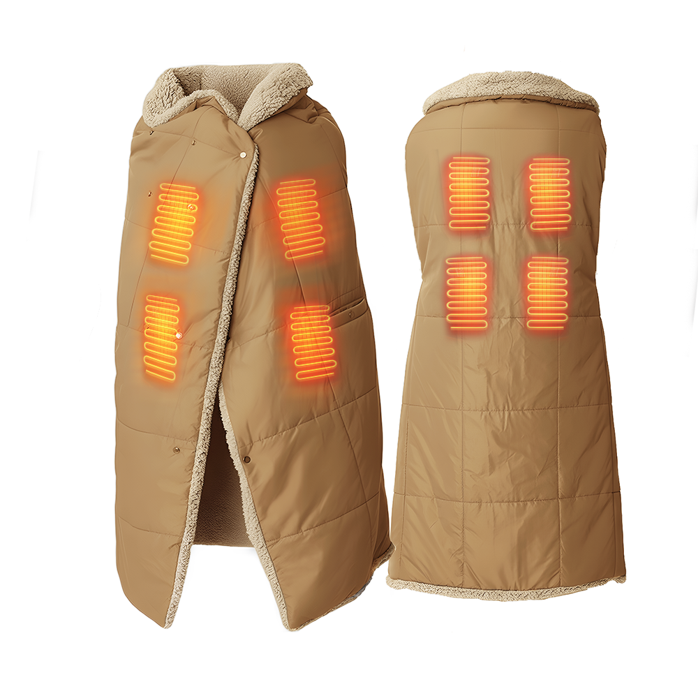 Wearable Battery Operated Heated Blanket Z-Style 9V