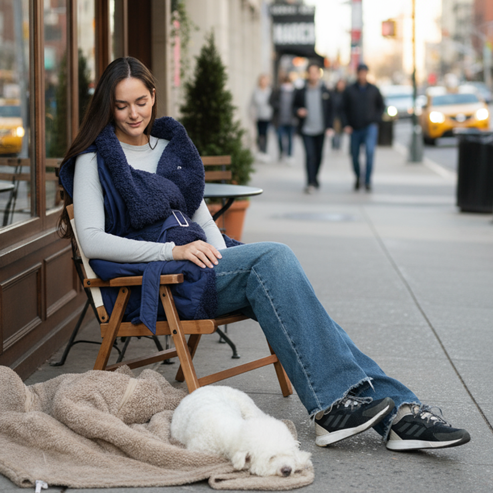 Wearable Battery Operated Heated Blanket- Z-Style 7.4V